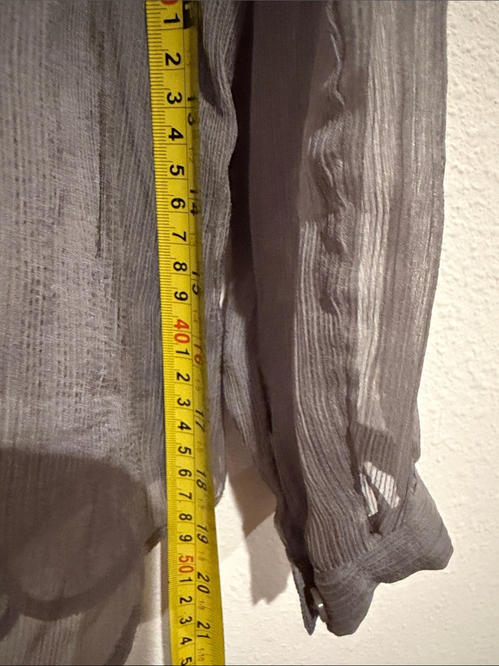 torrid Gray Cold-Shoulder Ruffle Tunic - Picture 5 of 5